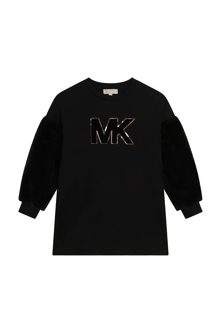 

Детское платье Michael Kors цвет чёрный mini прямое