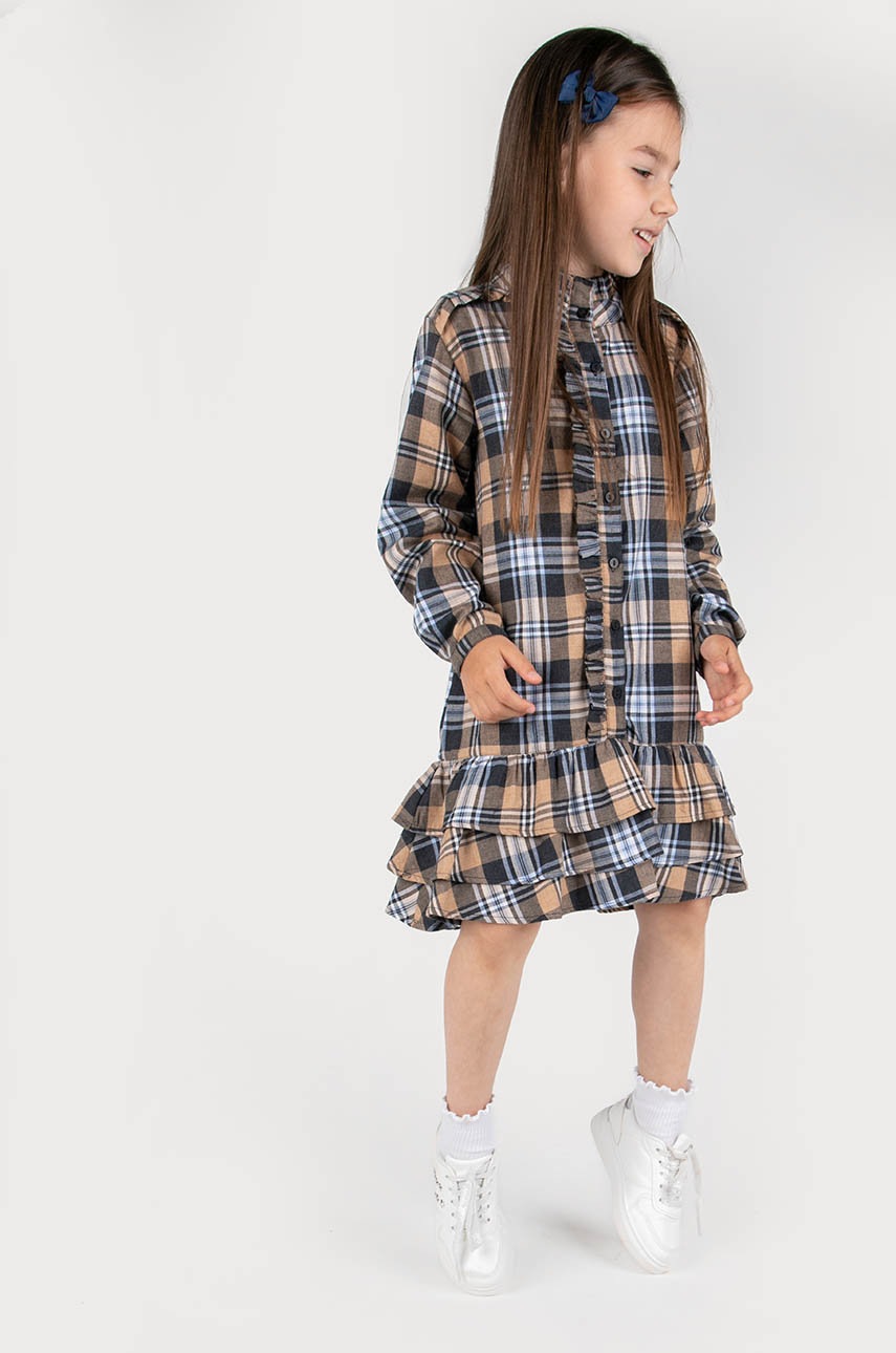 

Дитяча бавовняна сукня Coccodrillo mini пряма