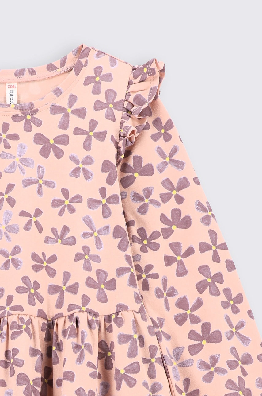 

Детское платье Coccodrillo цвет розовый mini oversize