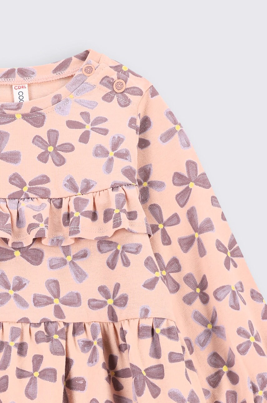

Платье для младенцев Coccodrillo цвет розовый mini oversize