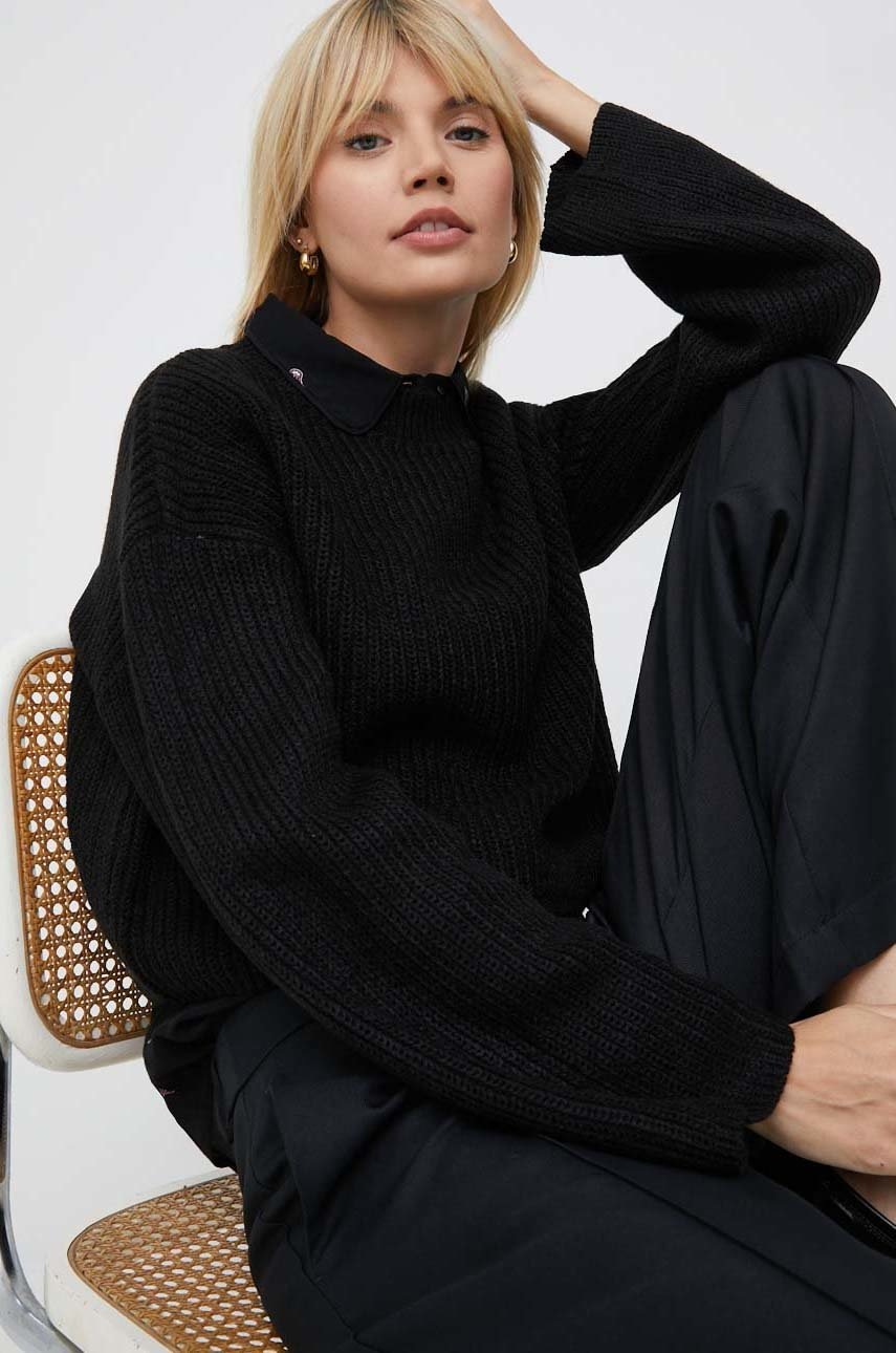 

Свитер Vero Moda женский цвет чёрный лёгкий
