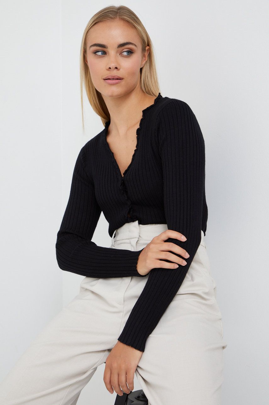 Vero Moda cardigan femei, culoarea negru, light answear.ro imagine noua 2022