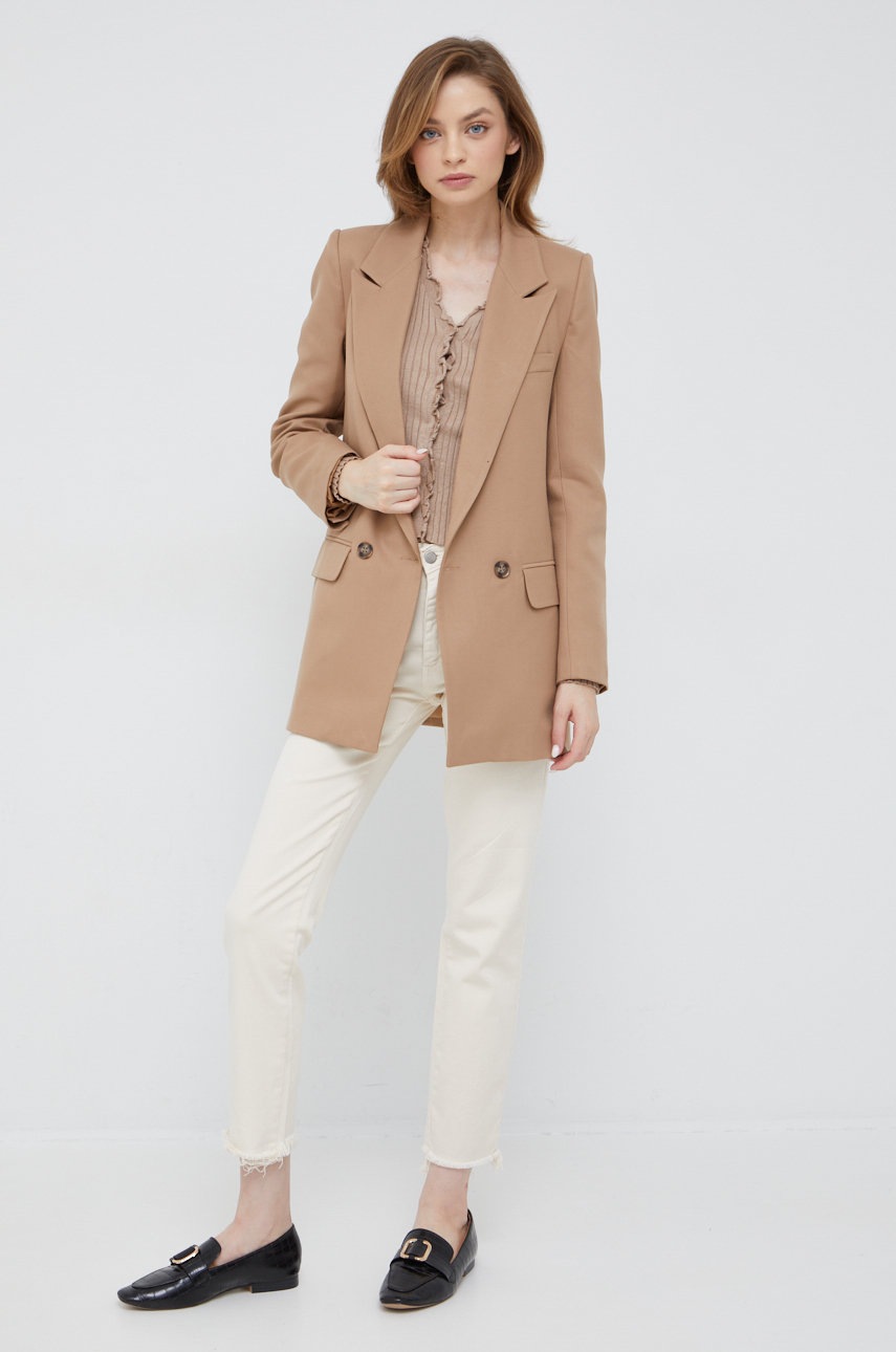 

Джемпер Vero Moda женский цвет бежевый лёгкий