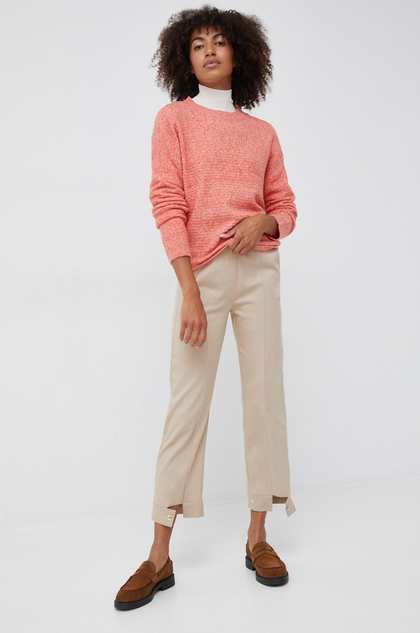 

Свитер Vero Moda женский цвет красный лёгкий