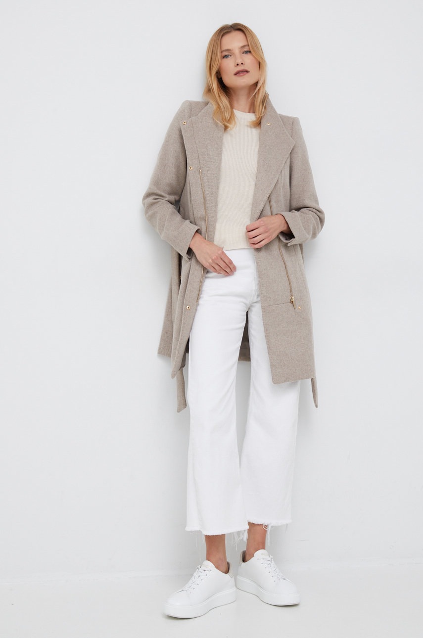 

Свитер Vero Moda женский цвет бежевый лёгкий