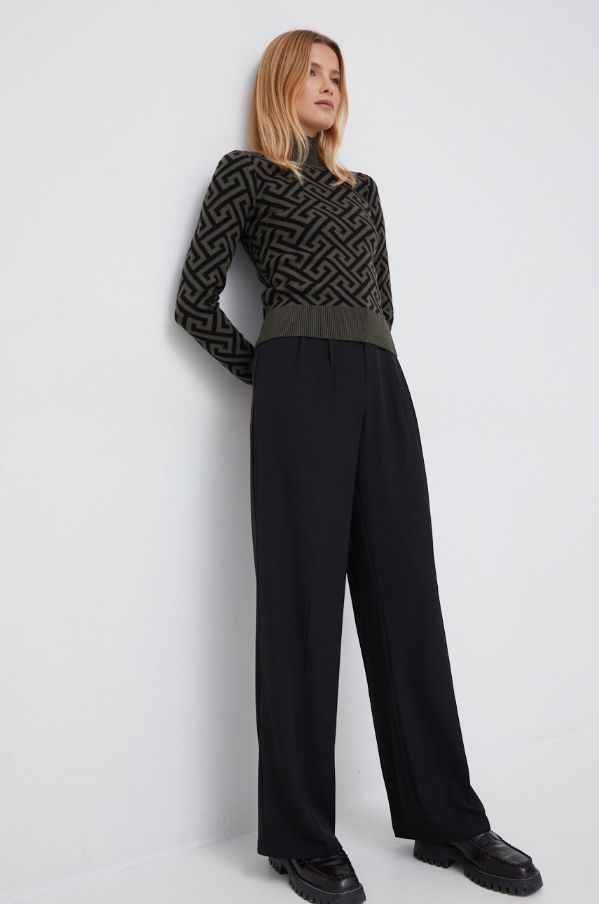 

Свитер Vero Moda женский цвет чёрный лёгкий с гольфом