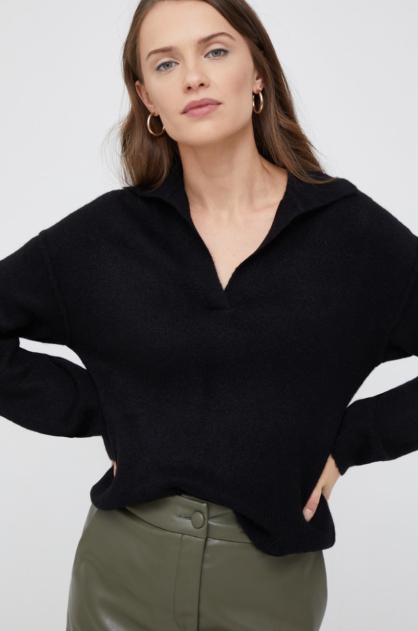 

Пуловер Vero Moda дамски в черно, Черен