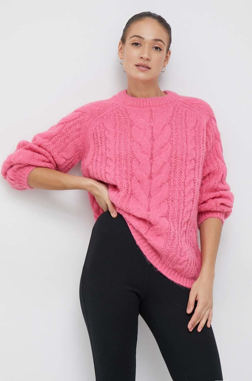 

Светр Vero Moda жіночий колір рожевий теплий