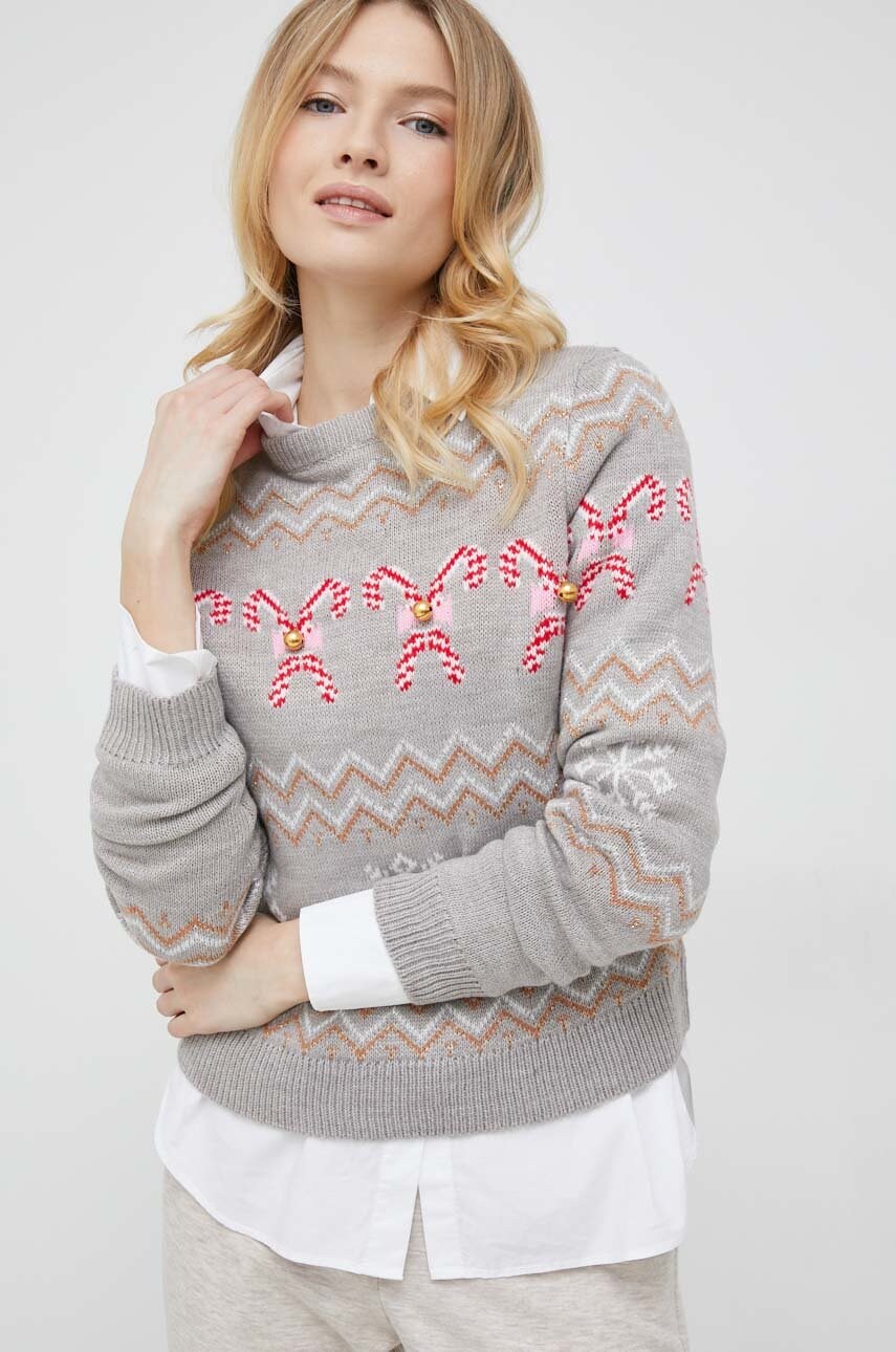 

Светр Vero Moda жіночий колір сірий