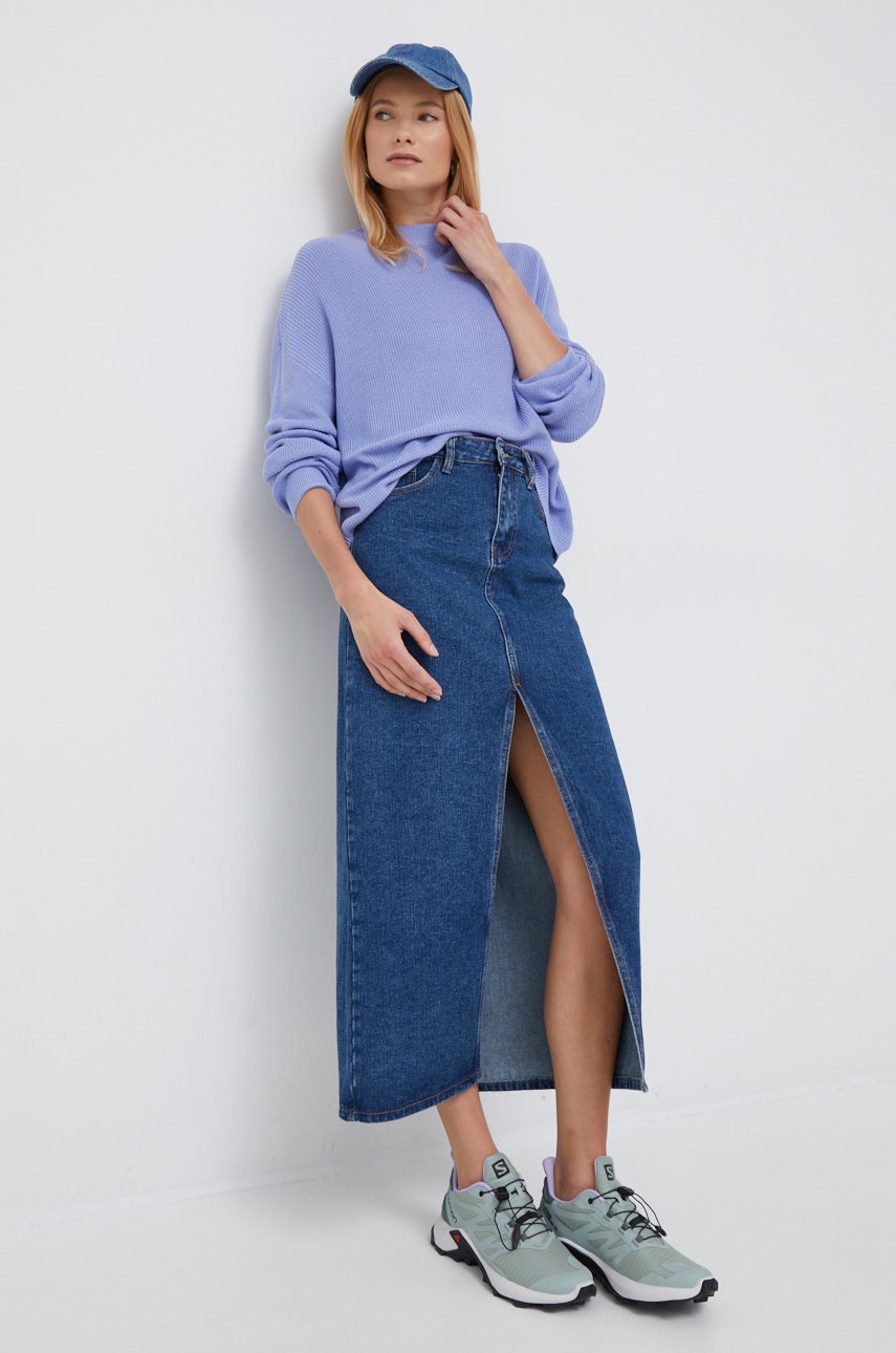

Светр Vero Moda жіночий колір фіолетовий легкий