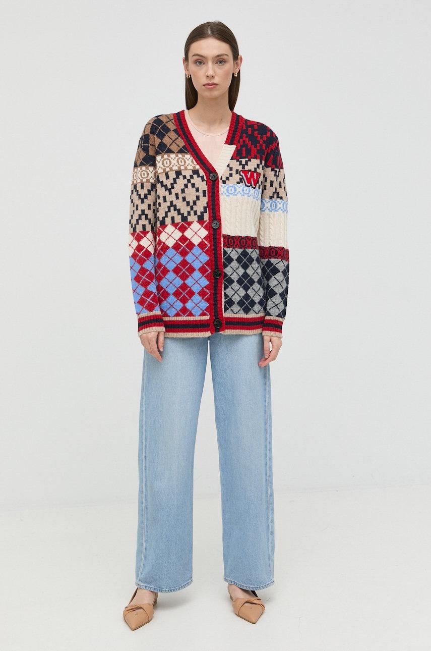 

Кардиган з домішкою вовни Weekend Max Mara жіночий