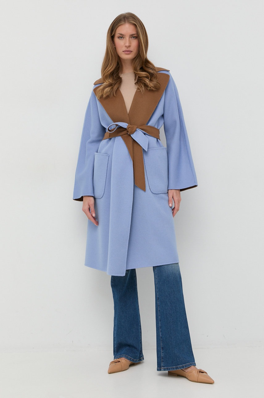 

Свитер Weekend Max Mara женский цвет бежевый лёгкий
