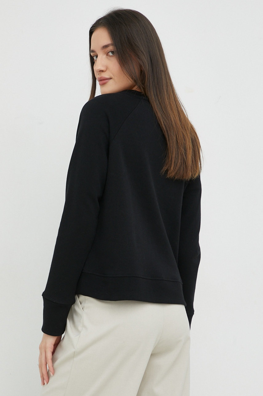 

Кофта Dkny жіноча колір чорний з аплікацією