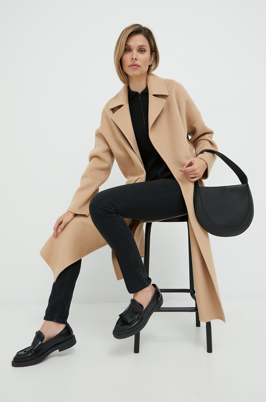 

Поло Armani Exchange женский цвет чёрный