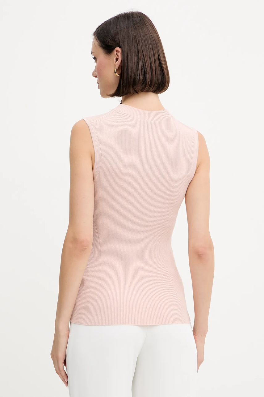 Безрукавка BOSS цвет чёрный с полугольфом 50473237