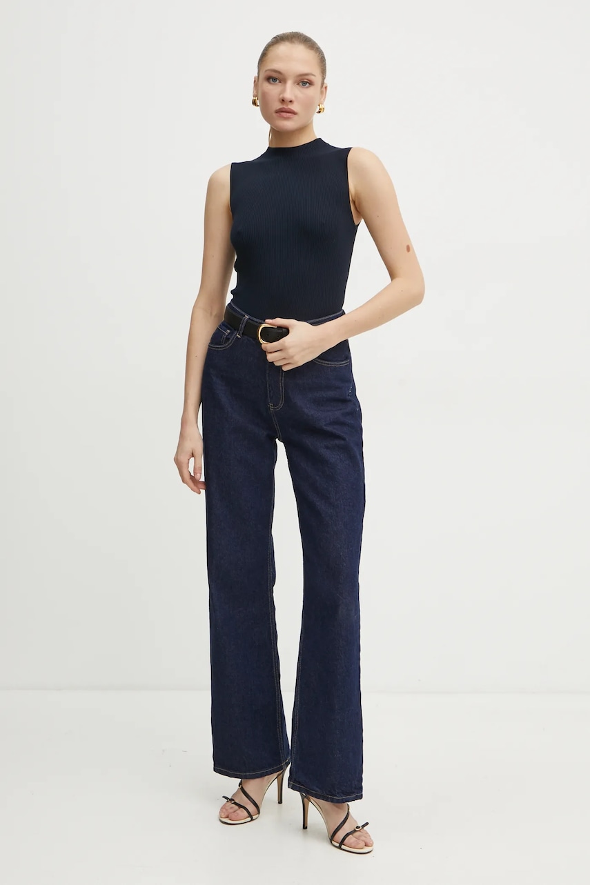 Безрукавка BOSS цвет синий с полугольфом 50473237 Безрукавка BOSS цвет синий с полугольфом 50473237