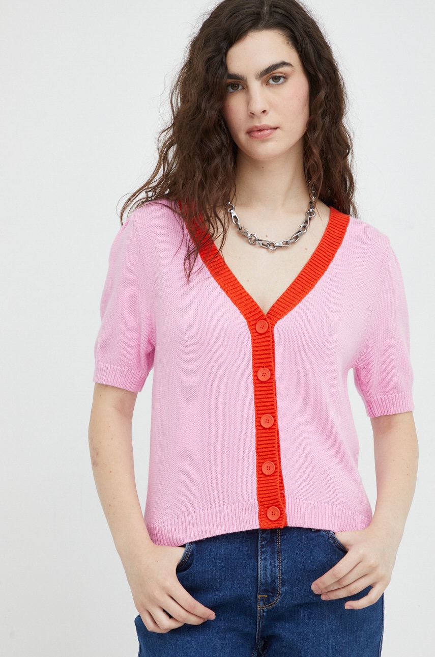Levi's cardigan femei, culoarea roz