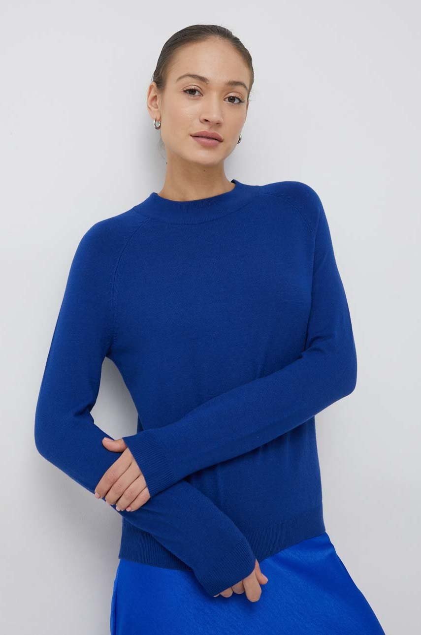 

Пуловер Vero Moda дамски от лека материя, Син