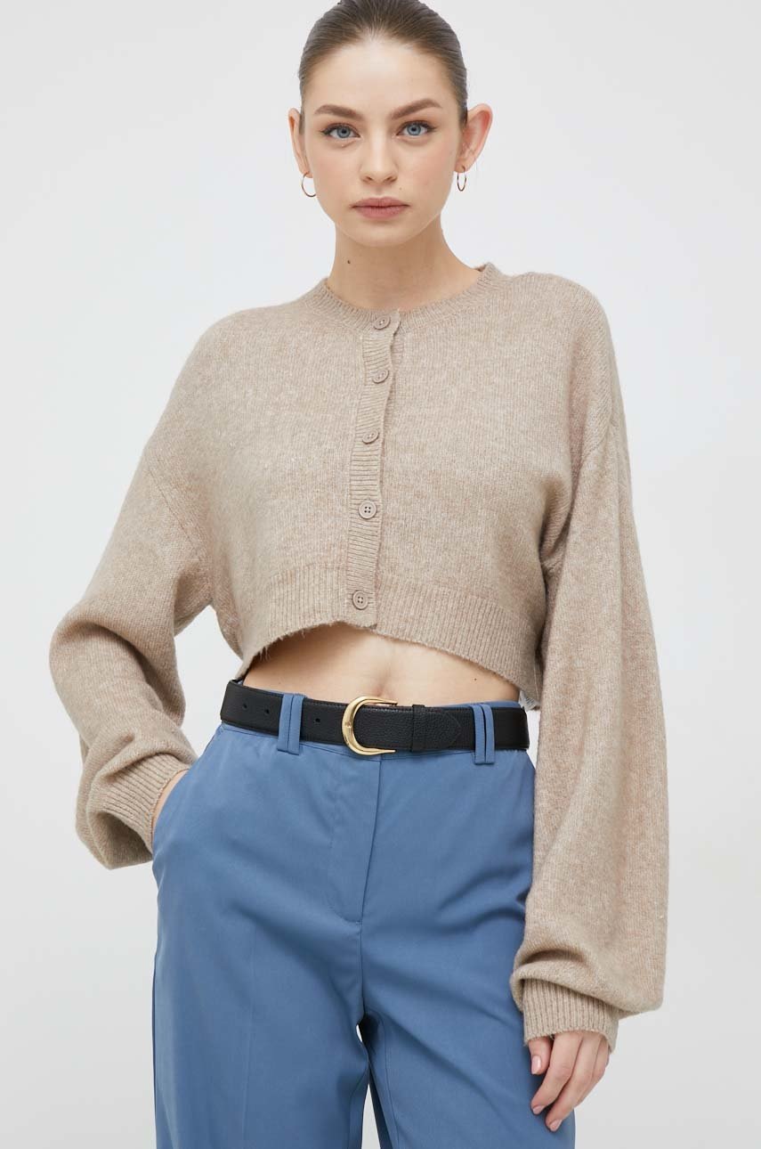 

Джемпер Vero Moda женский цвет бежевый лёгкий