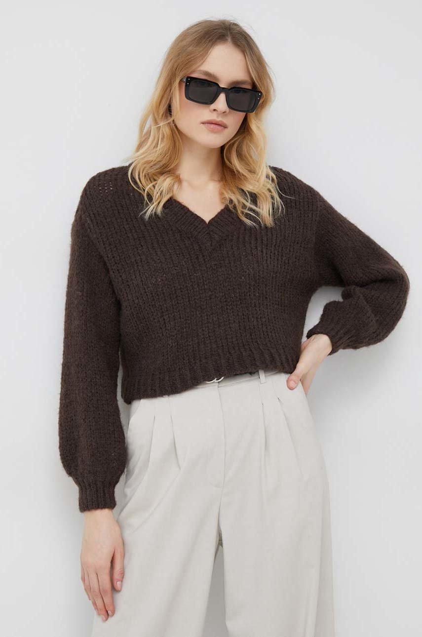 

Светр Vero Moda жіночий колір коричневий