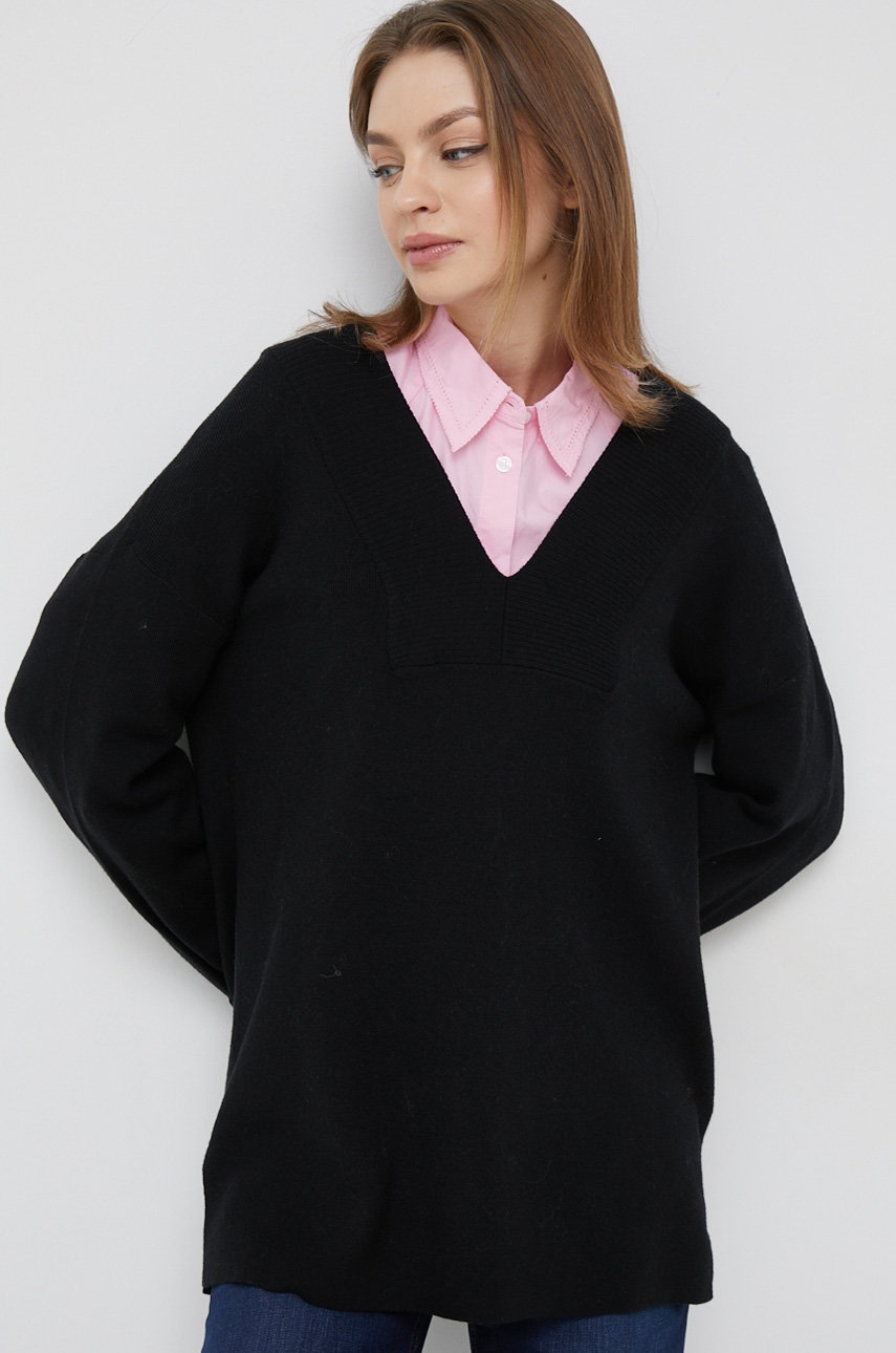 

Свитер Vero Moda женский цвет чёрный лёгкий