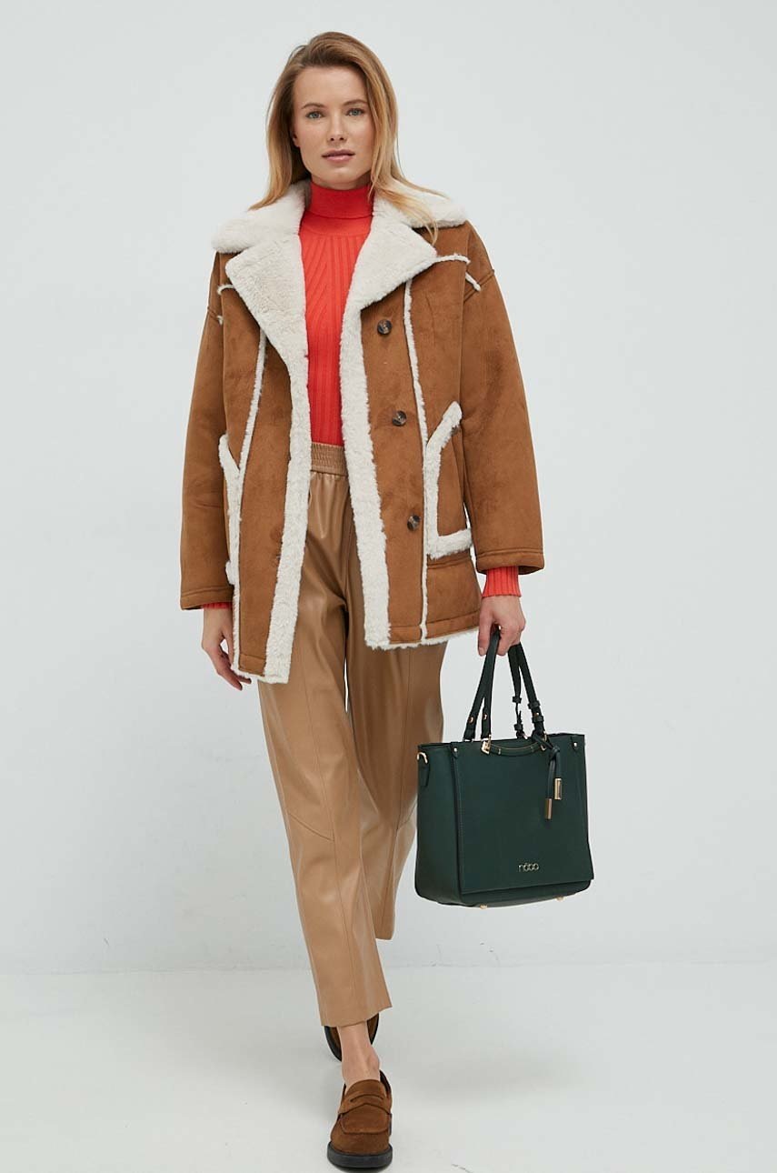 

Светр Vero Moda жіночий колір червоний легкий гольф