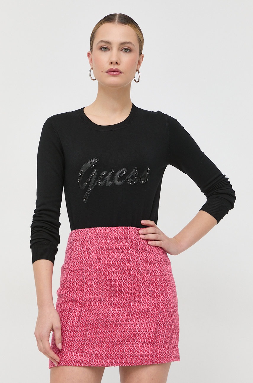 

Свитер Guess женский цвет чёрный лёгкий