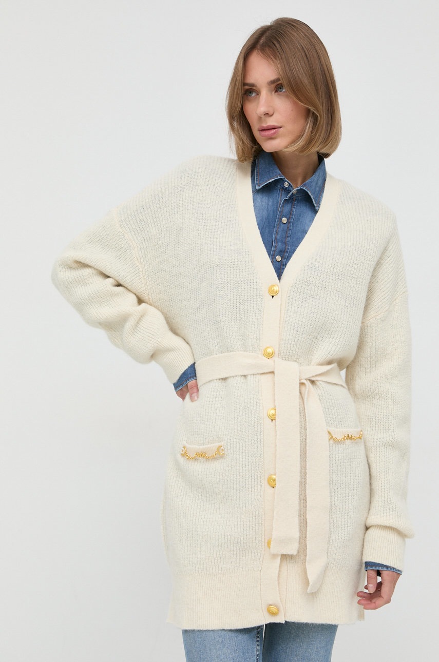 

Жилетка с вълна Marciano Guess в бежово, Бежов