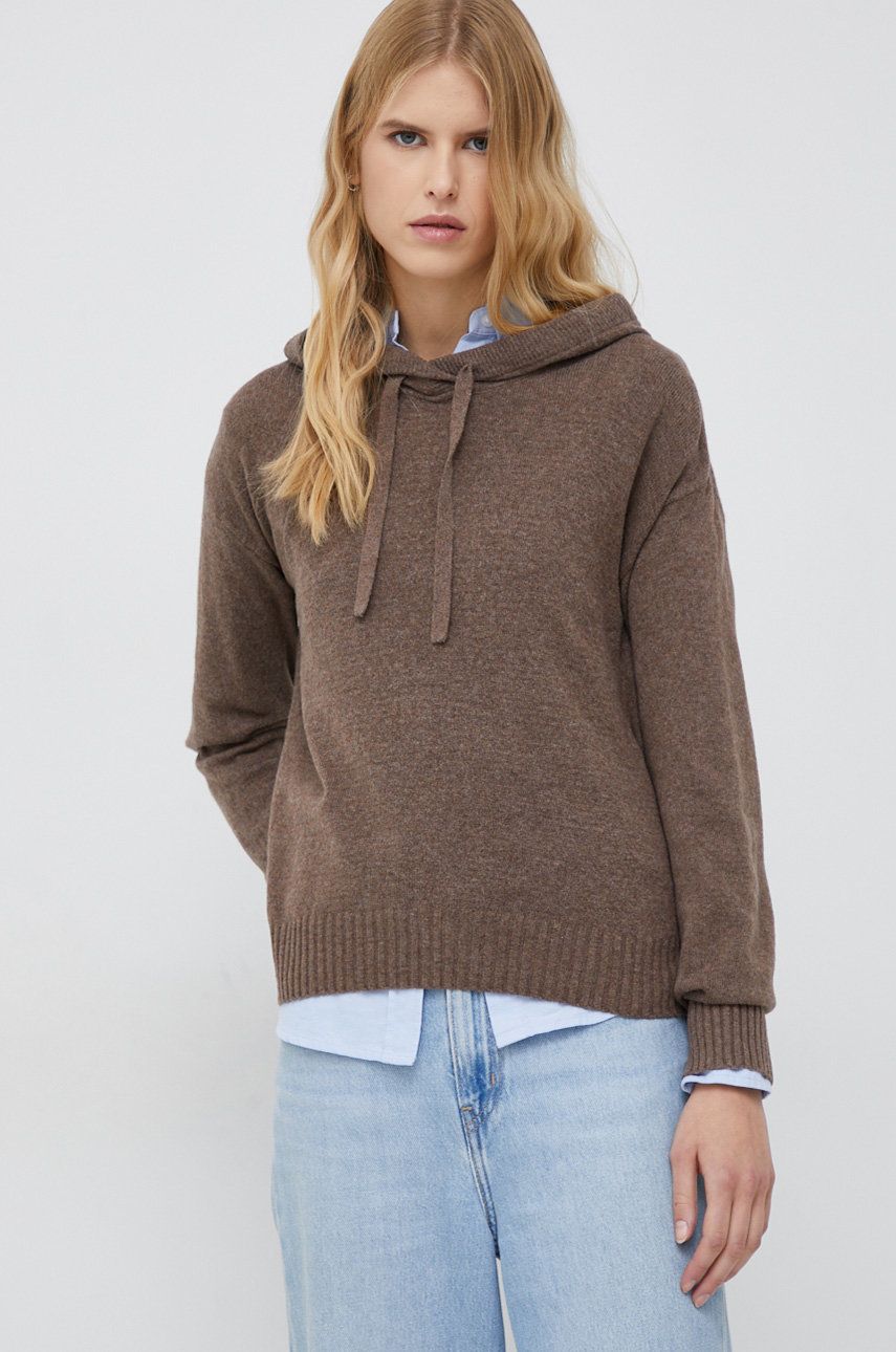 GAP pulover femei, culoarea maro, light answear.ro