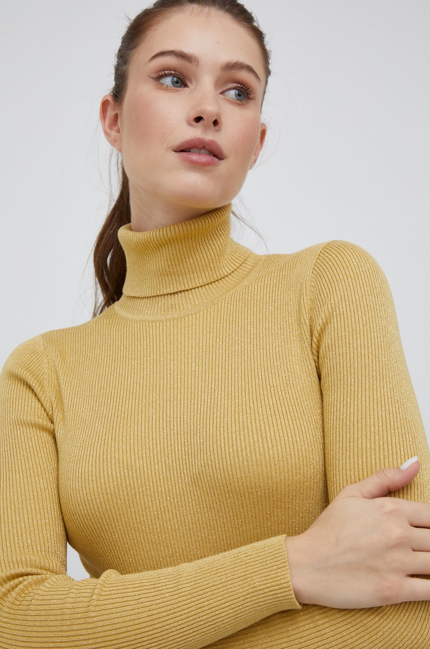 

Светр Lauren Ralph Lauren жіночий колір жовтий легкий гольф