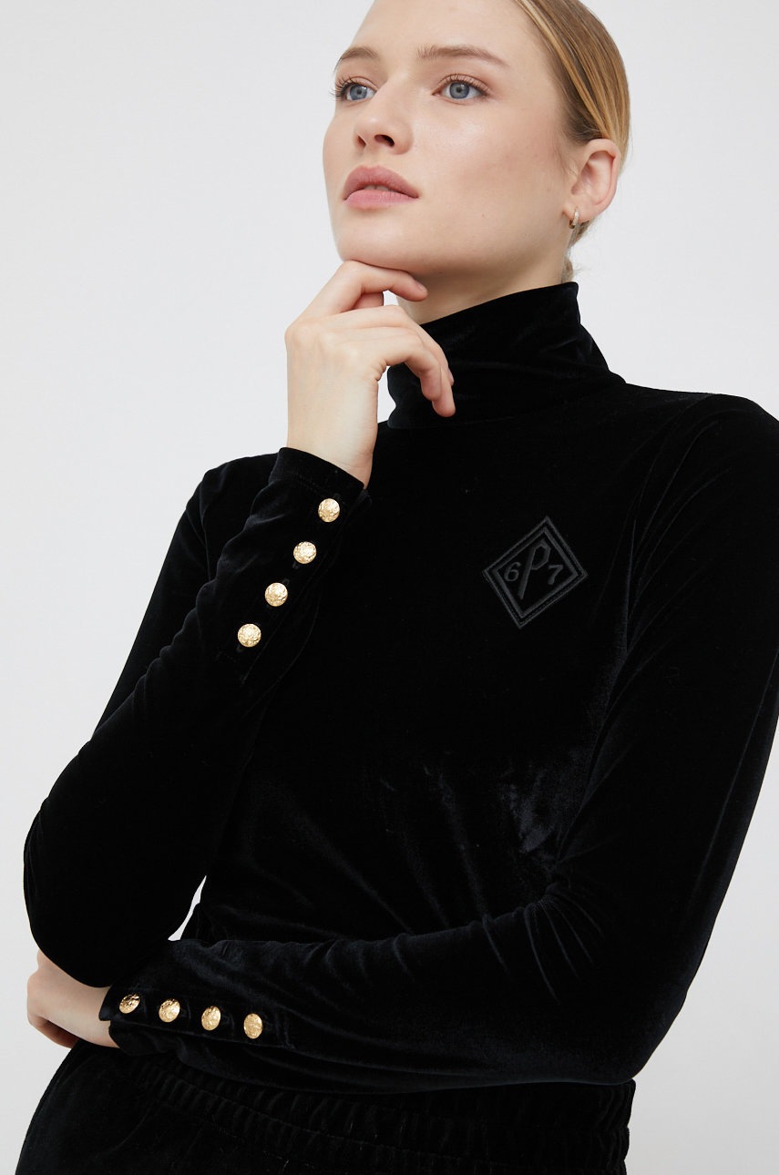 

Блуза Polo Ralph Lauren дамски в черно, Черен