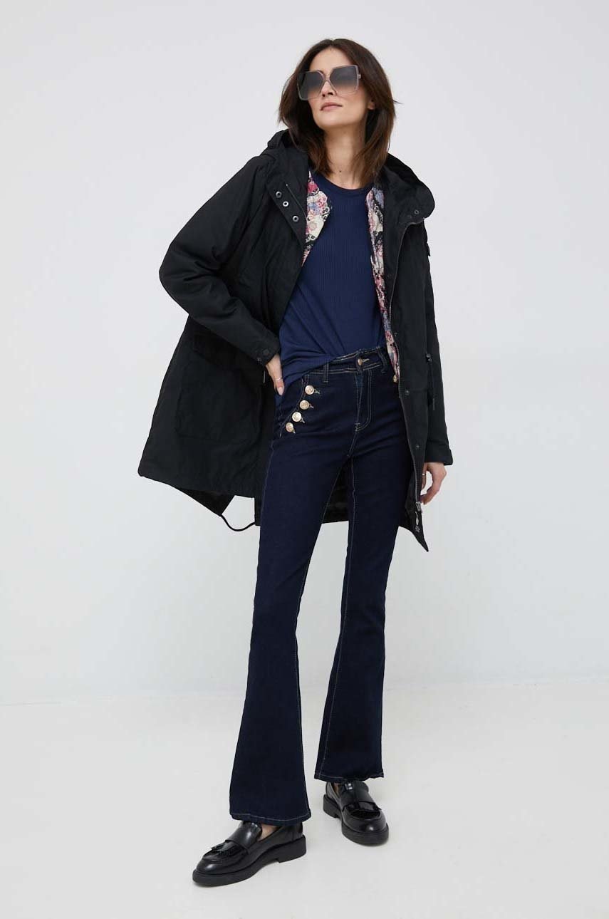 

Лонгслив Lauren Ralph Lauren женская цвет синий