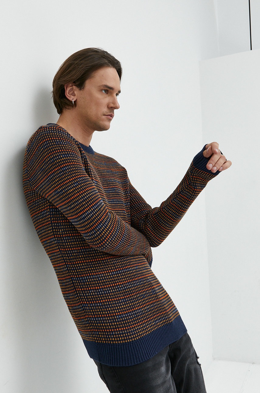

Свитер Jack & Jones мужской цвет синий лёгкий