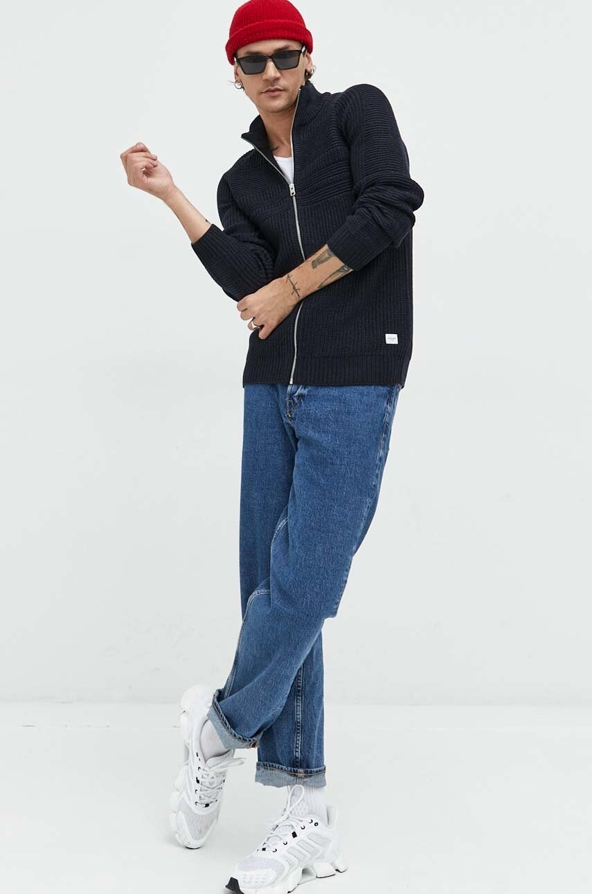 

джемпер Jack & Jones чоловічий колір синій