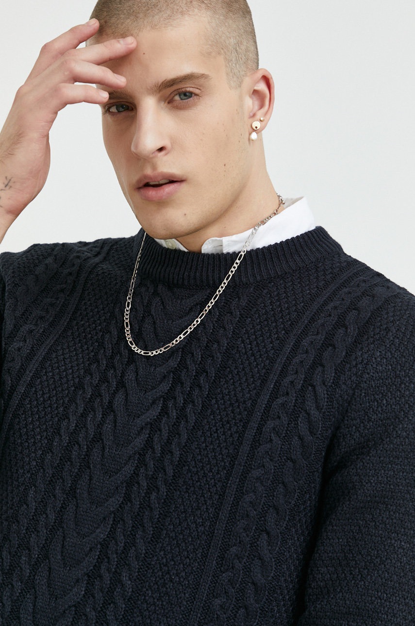 

Свитер Jack & Jones мужской цвет синий