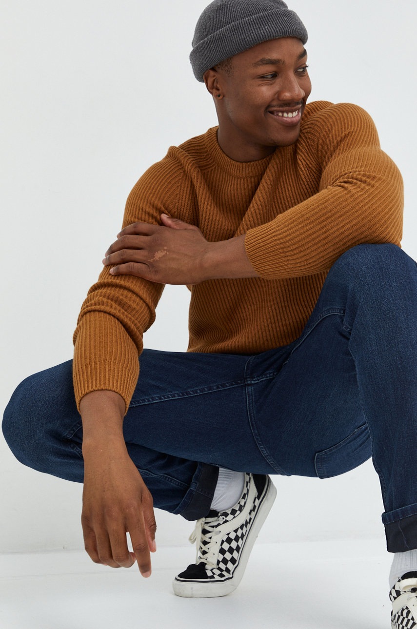 

Пуловер Jack & Jones мъжки в кафяво, Кафяв