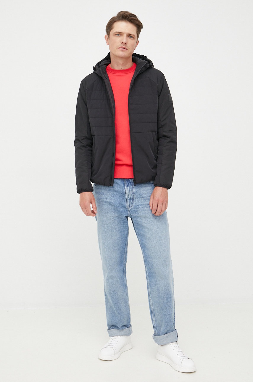

Светр Tommy Hilfiger чоловічий колір червоний легкий