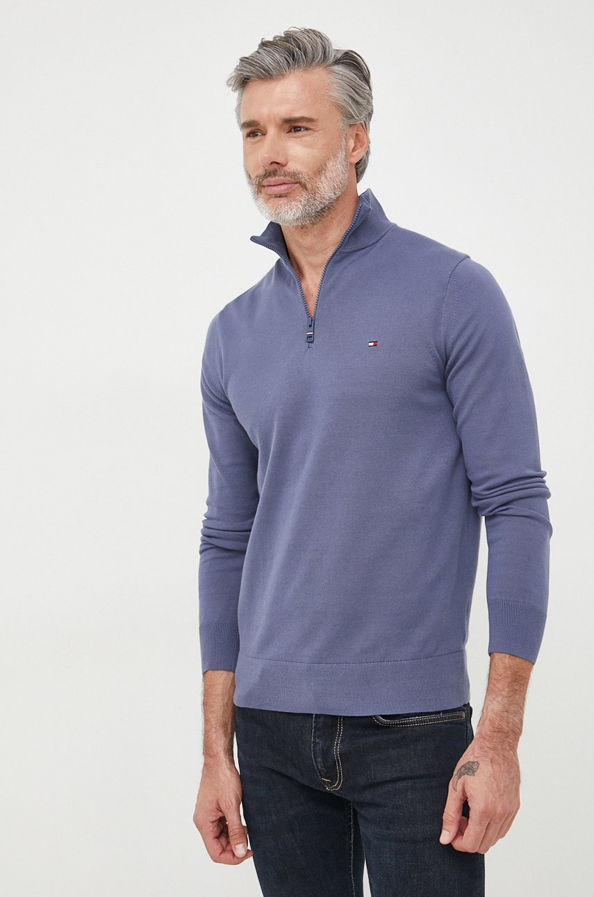 

Светр Tommy Hilfiger чоловічий легкий півгольф