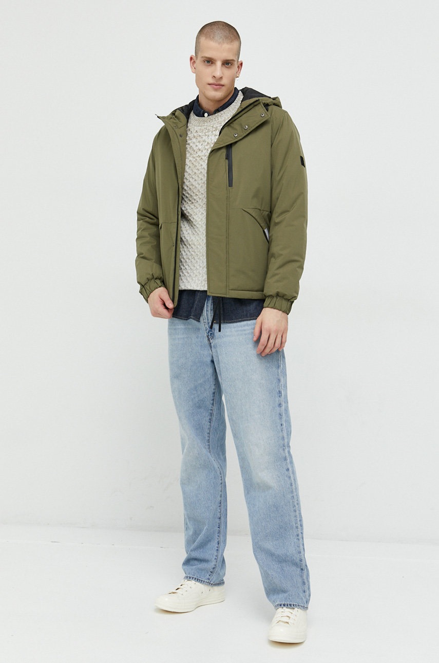 

Светр Premium by Jack&Jones Steen чоловічий колір бежевий