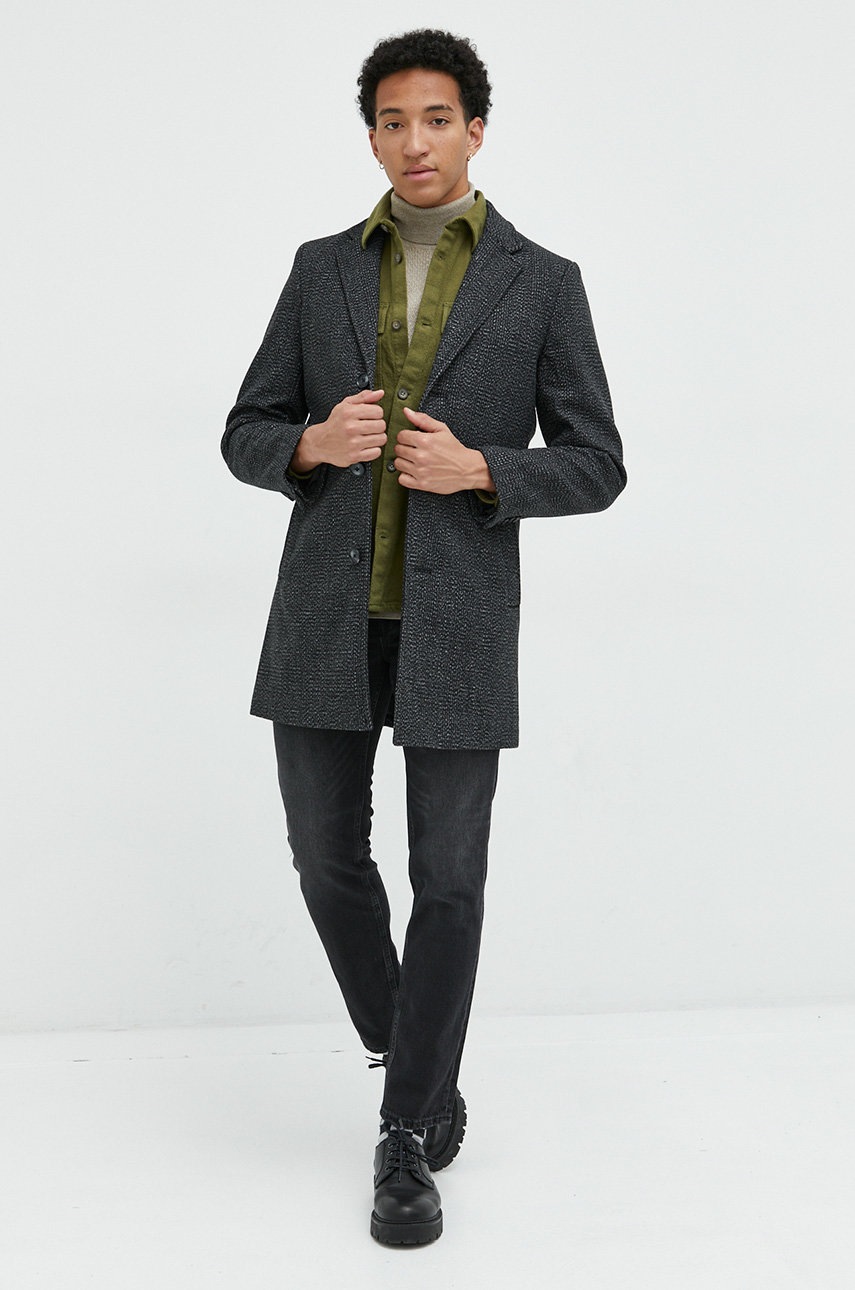 

Свитер Premium by Jack&Jones Dallas мужской цвет бежевый лёгкий с гольфом