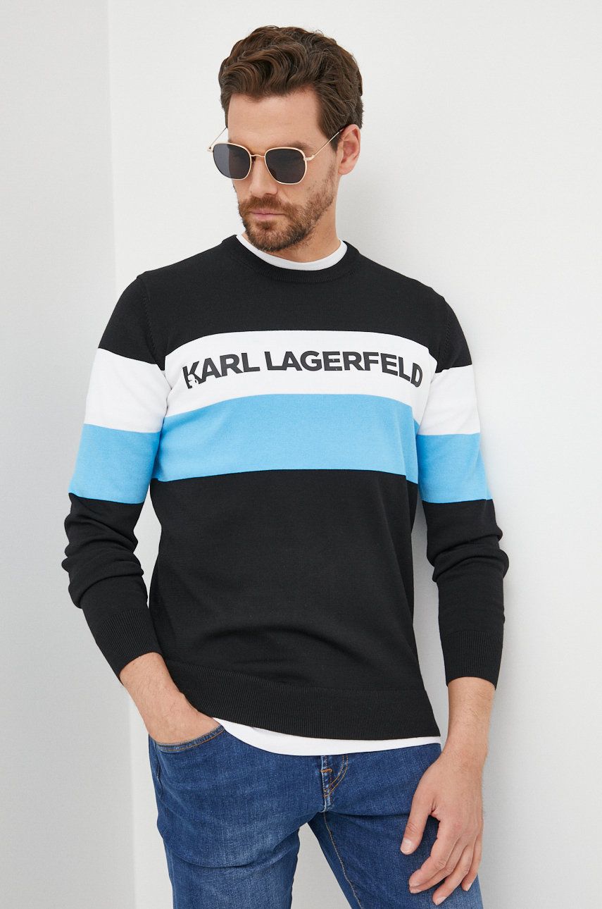 Karl Lagerfeld sweter męski lekki