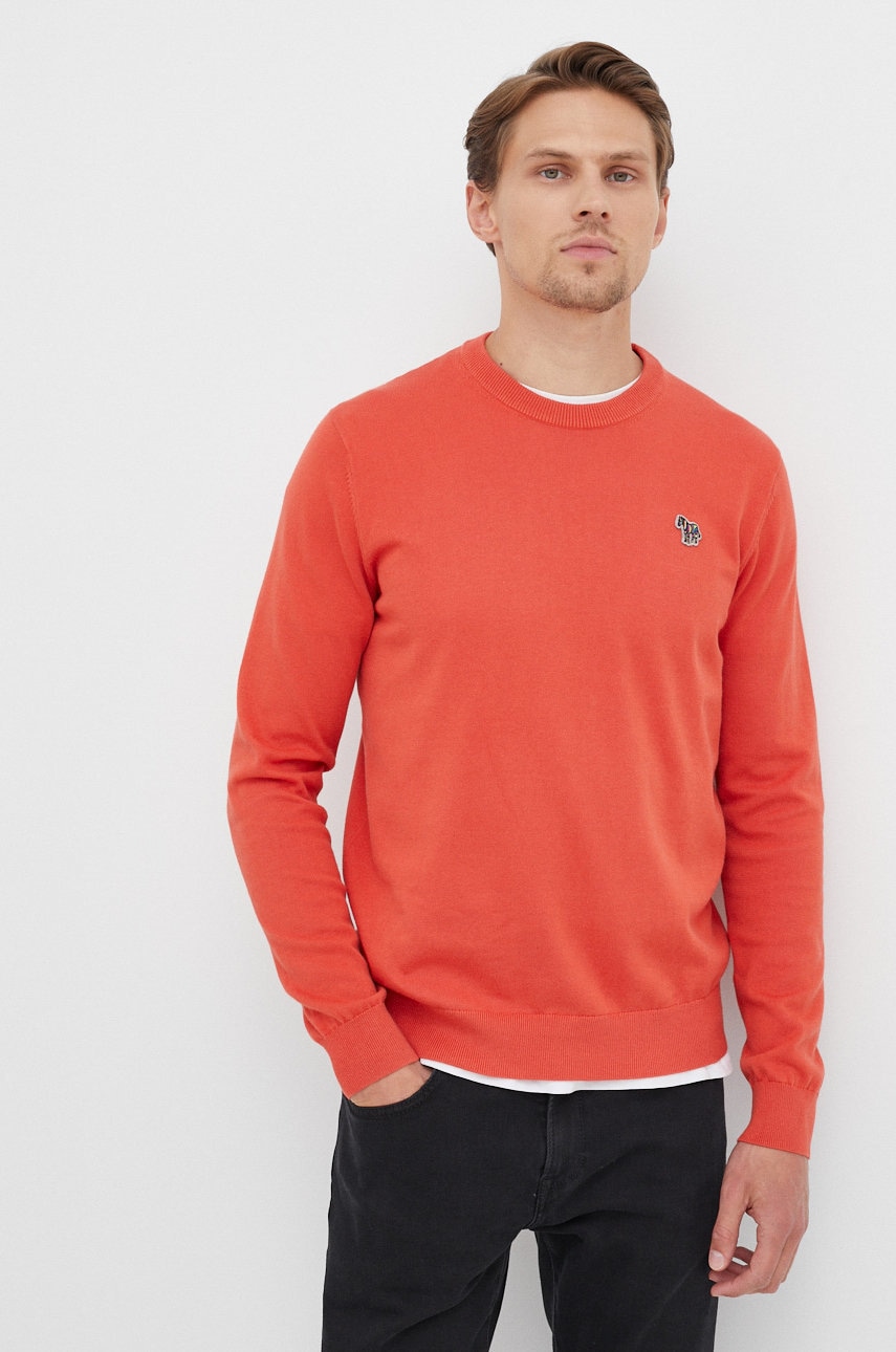 Ps paul smith pulover barbati, culoarea portocaliu,