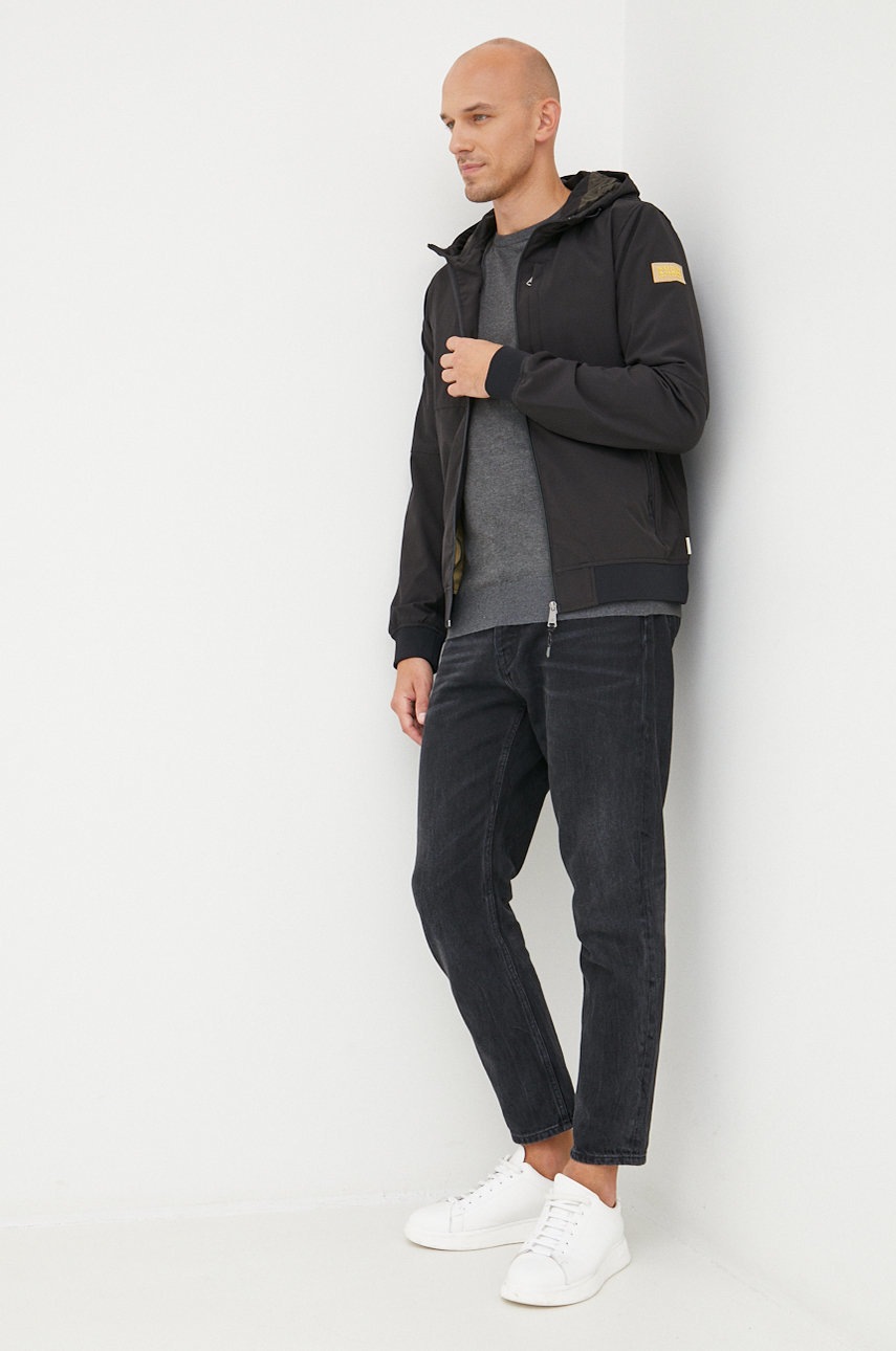 

Светр Scotch & Soda чоловічий колір зелений легкий