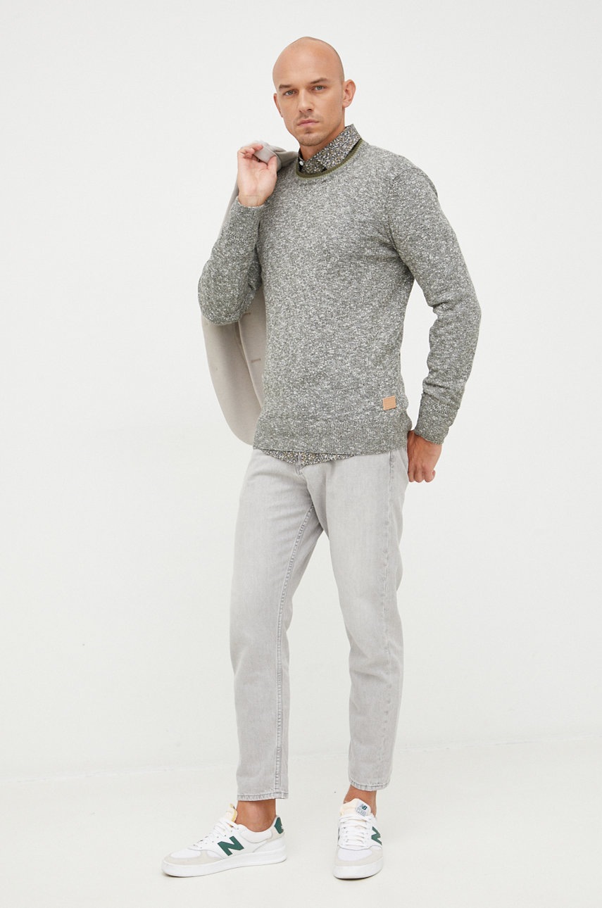 

Свитер Scotch & Soda мужской цвет зелёный