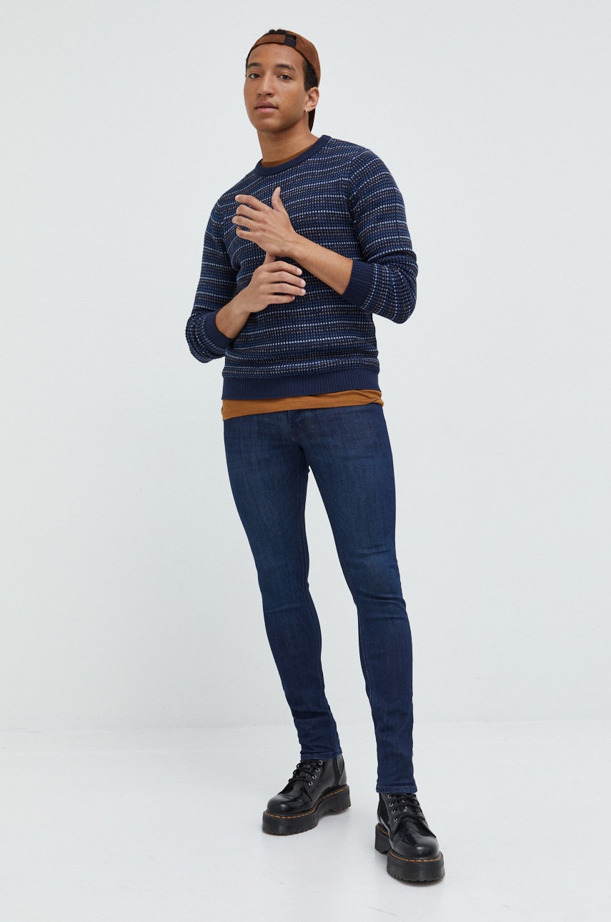 

Свитер Produkt by Jack & Jones мужской цвет синий
