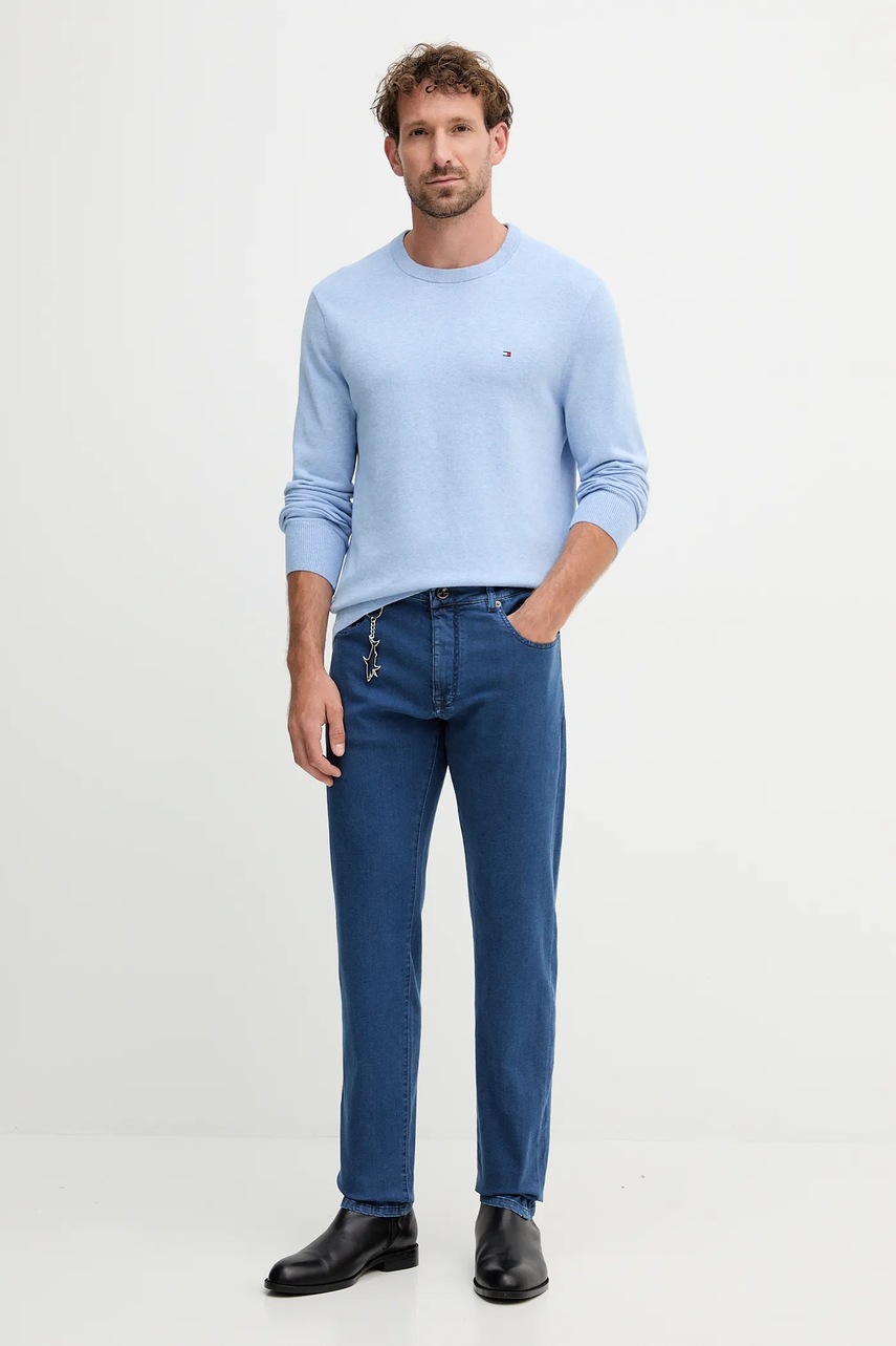 Свитер с примесью кашемира Tommy Hilfiger цвет бордовый лёгкий MW0MW28046