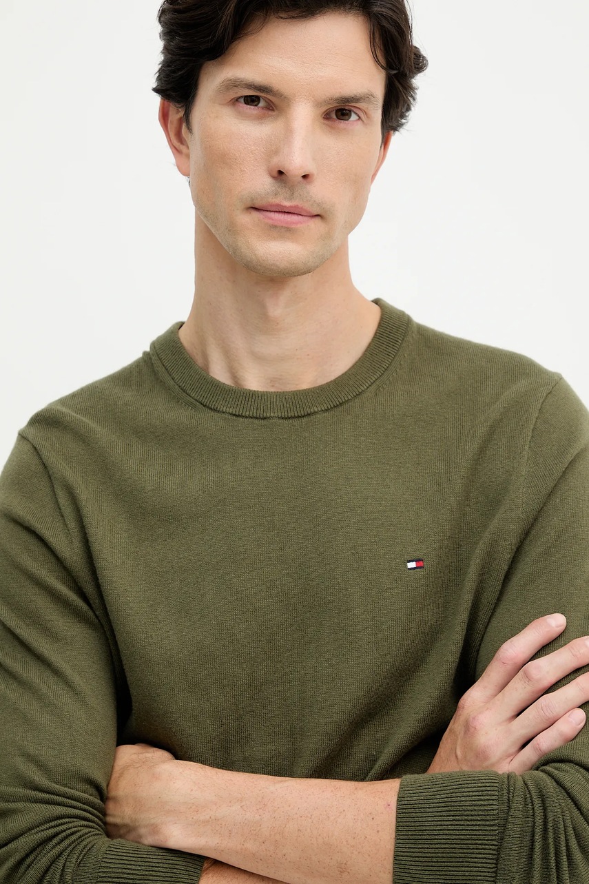 Sveter s prímesou kašmíru Tommy Hilfiger