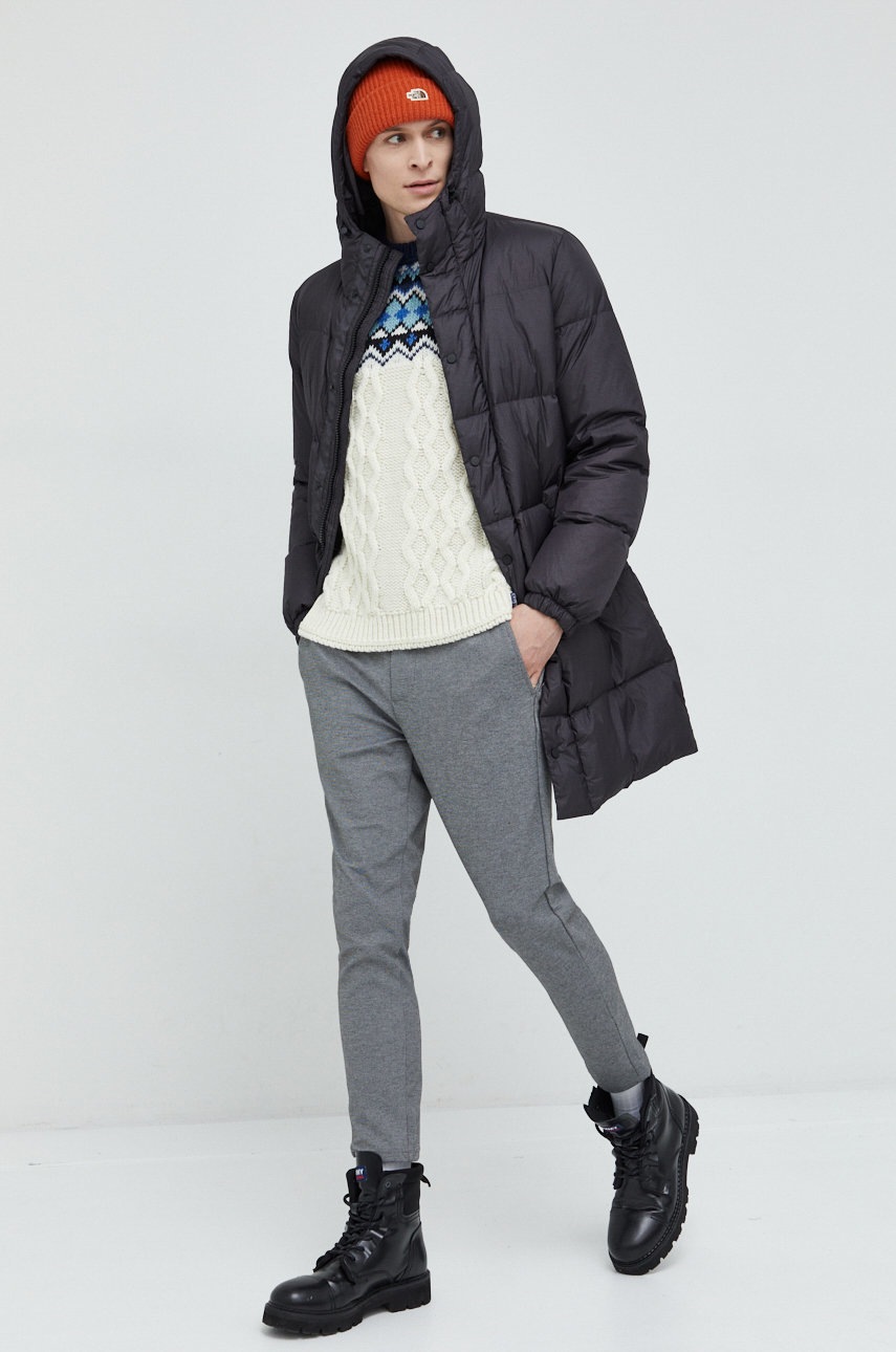 

Свитер с примесью шерсти Superdry мужской тёплый