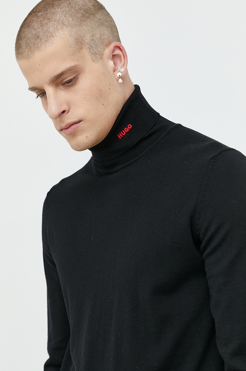Vlněný svetr HUGO San Thomas-M
