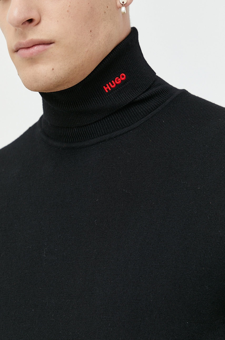 Vlněný svetr HUGO San Thomas-M